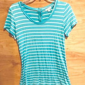 Charming Charlie’s top with zipper back